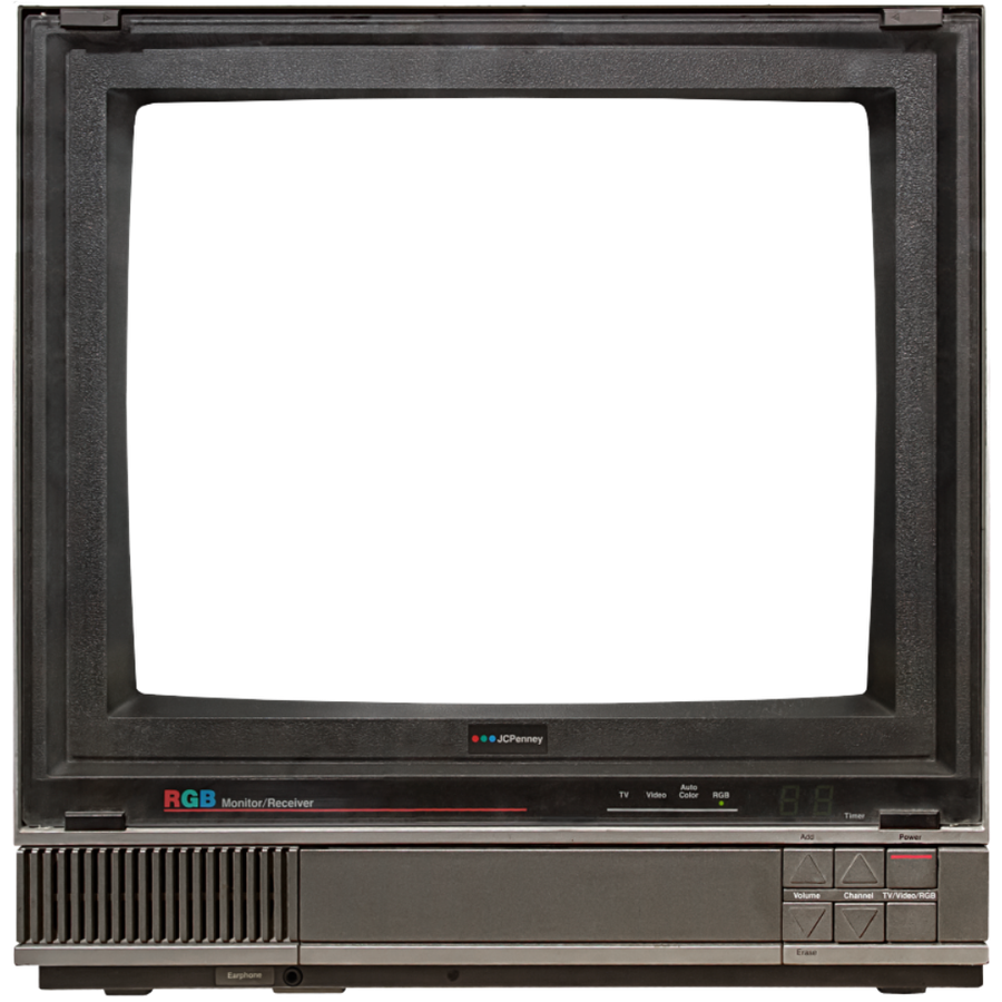 Retro television set